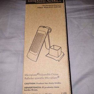 Pampered Chef Adjustable Grater/Microplane 1105 Brand New